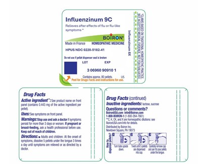 Label (Influenzinum 9c 0220 5182 41)